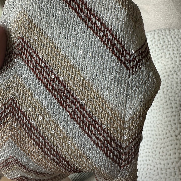 Missoni Zigzag Mini Skirt in Brown and Cream - Picture 4 of 6